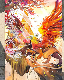 11-Phoenix-Griffin-LR-Mulyono-Watercolor-Paintings-www-designstack-co