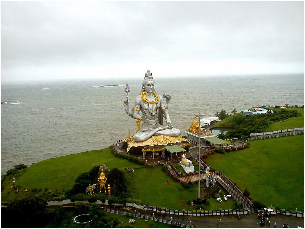 World s Second Tallest Statue Of Shiva Murudeshwara Karnataka India world-s-second-tallest-statue-of-shiva-murudeshwara-karnataka-india