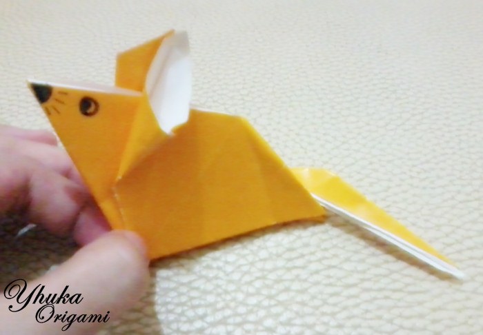 TUTORIAL CARA MEMBUAT ORIGAMI TIKUS DENGAN MUDAH - Shepty IeCha Blog