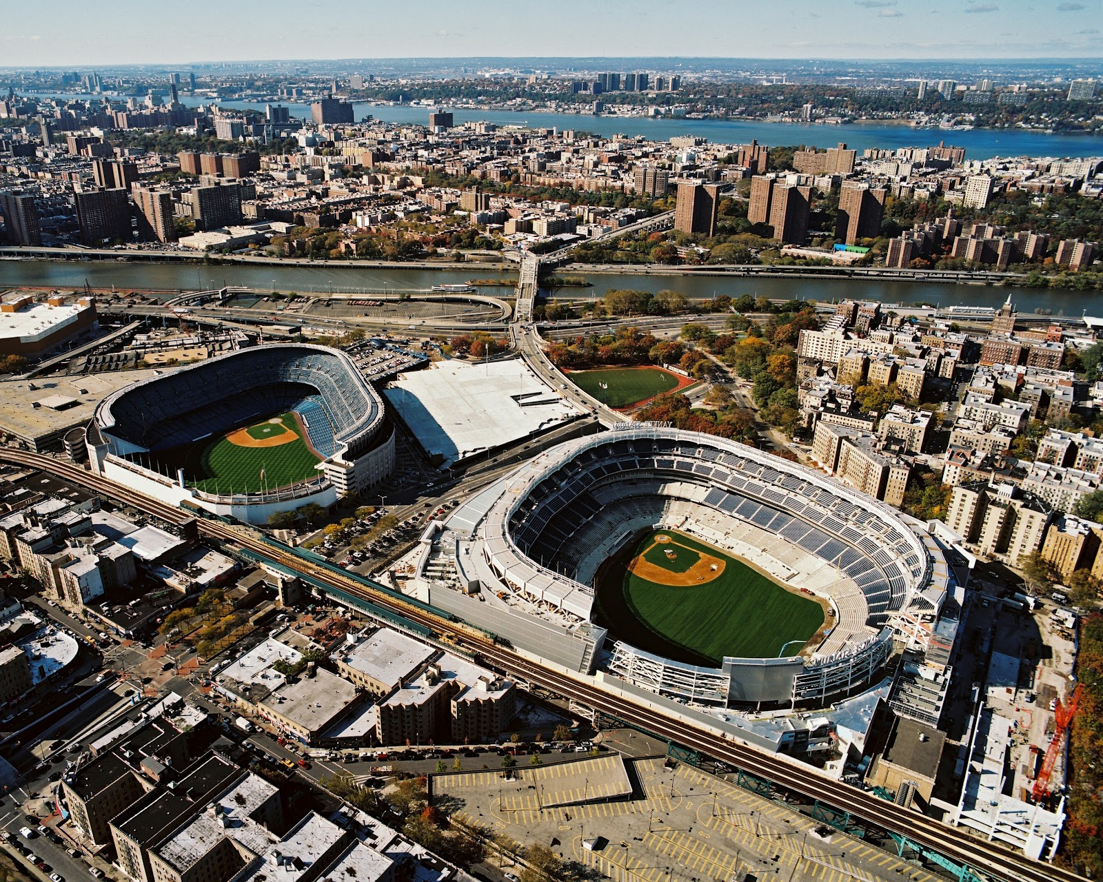 Genickstarre NYC Waaas in die Bronx ? Yankee Stadium