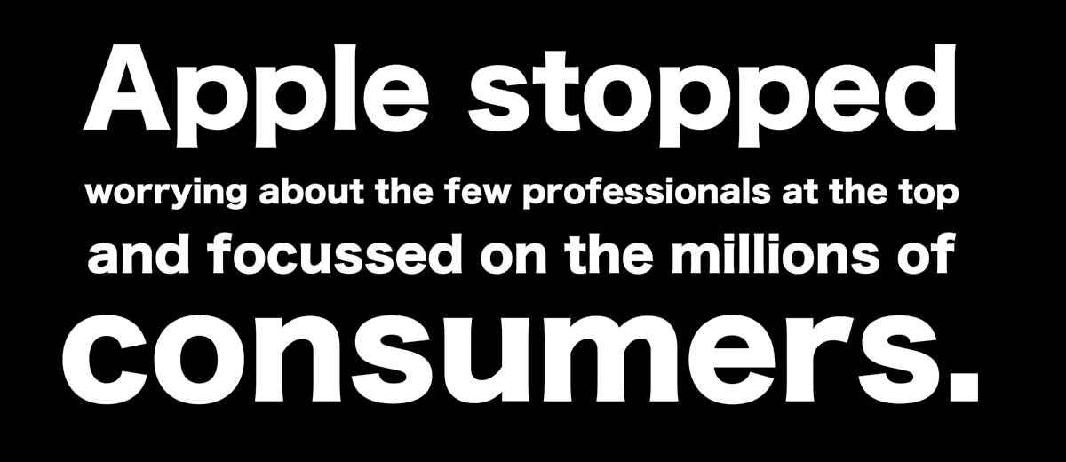 Dear Sony Thank you for the mirrorless camera revolution