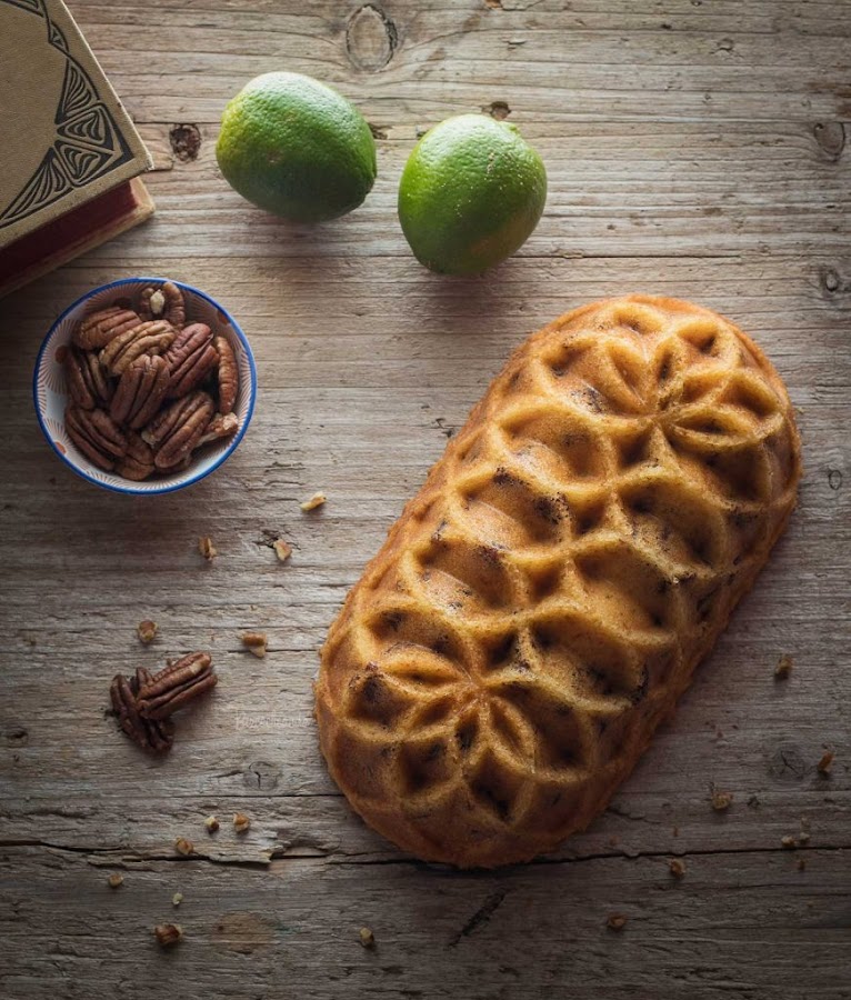 lime-and-walnut-pound-cake, bizcocho-de-lima-y-nueces