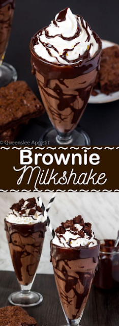 Brownie Milkshake Brownie Milkshake