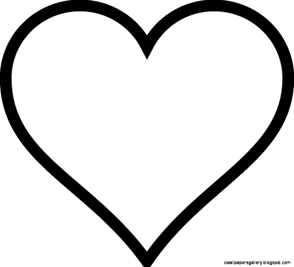 Printable Picture Of A Heart Printable Picture Of A Heart