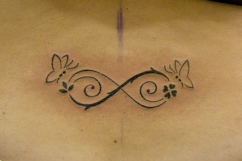 Infinity Tatuagem De Borboleta