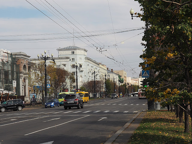 Хабаровск, улица Муравьева-Амурского (Khabarovsk, Muravyov-Amursky street)