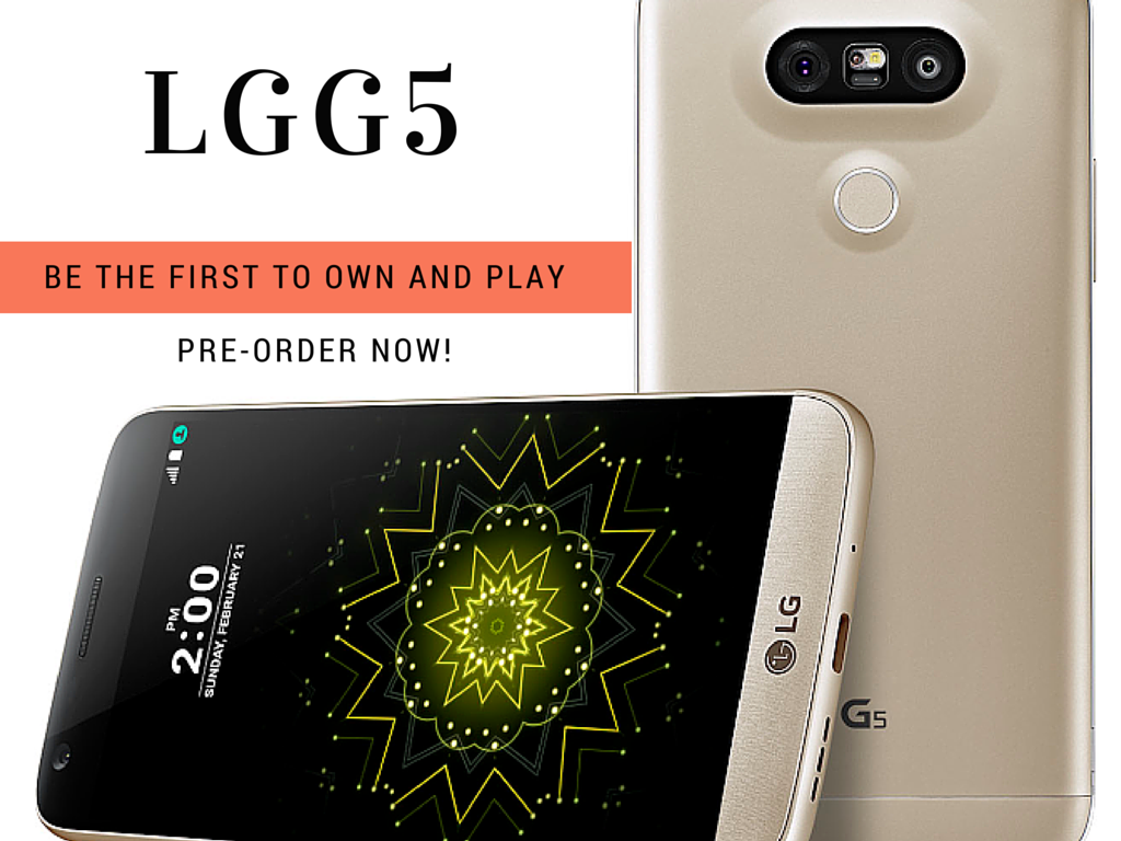 LG G5 Be The First To Own And Play Snapped and Scribbled