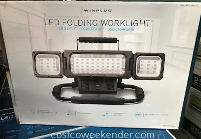 Get ready to do some work on your car even at night, thanks to the Winplus LED Folding Worklight