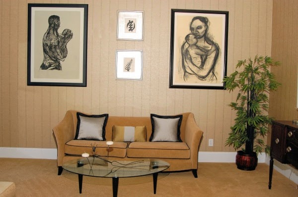 Decor inspired by African themes