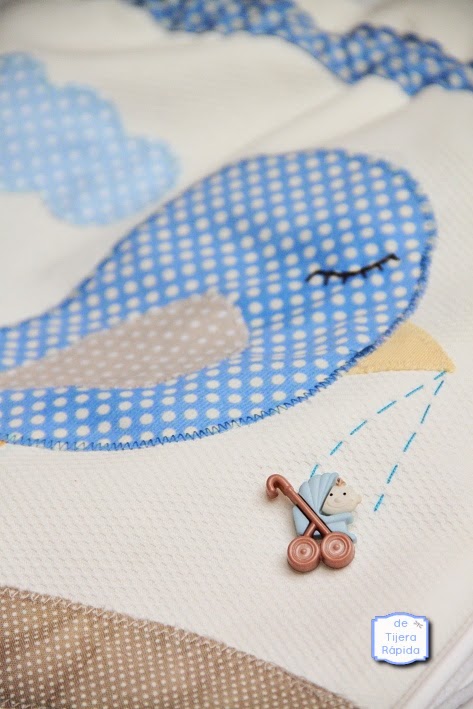 Mochila guardería pajarito