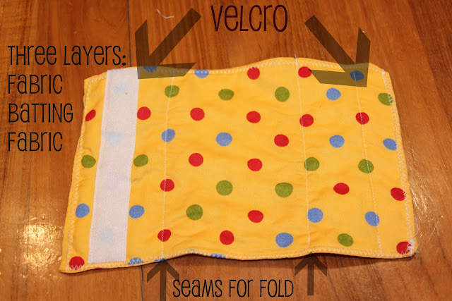 baby carrier chew pads sewing tutorial