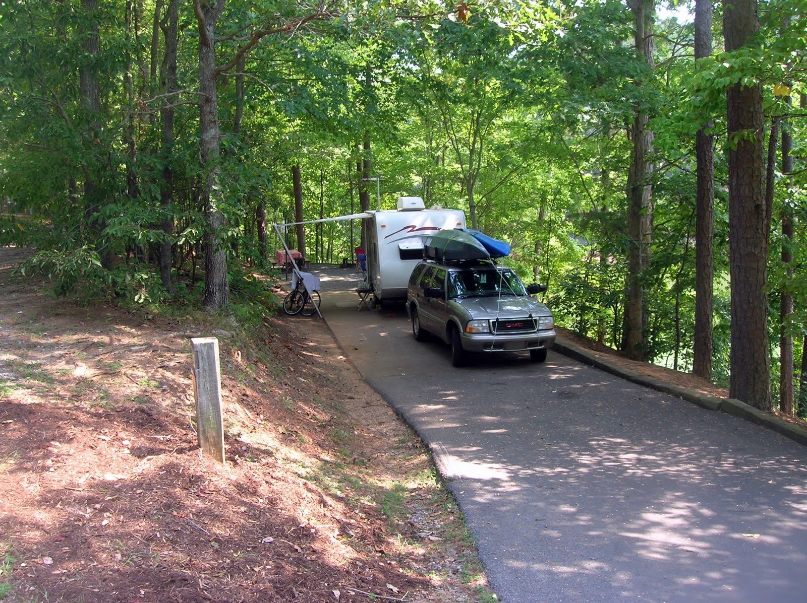 Sleeps Two Woodring Branch, Carters Lake, Observations