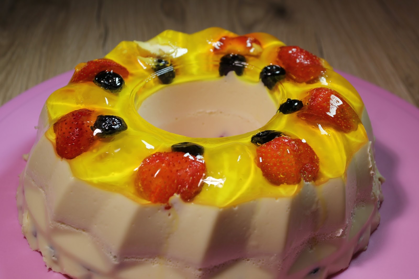 Gelatina de tres leches