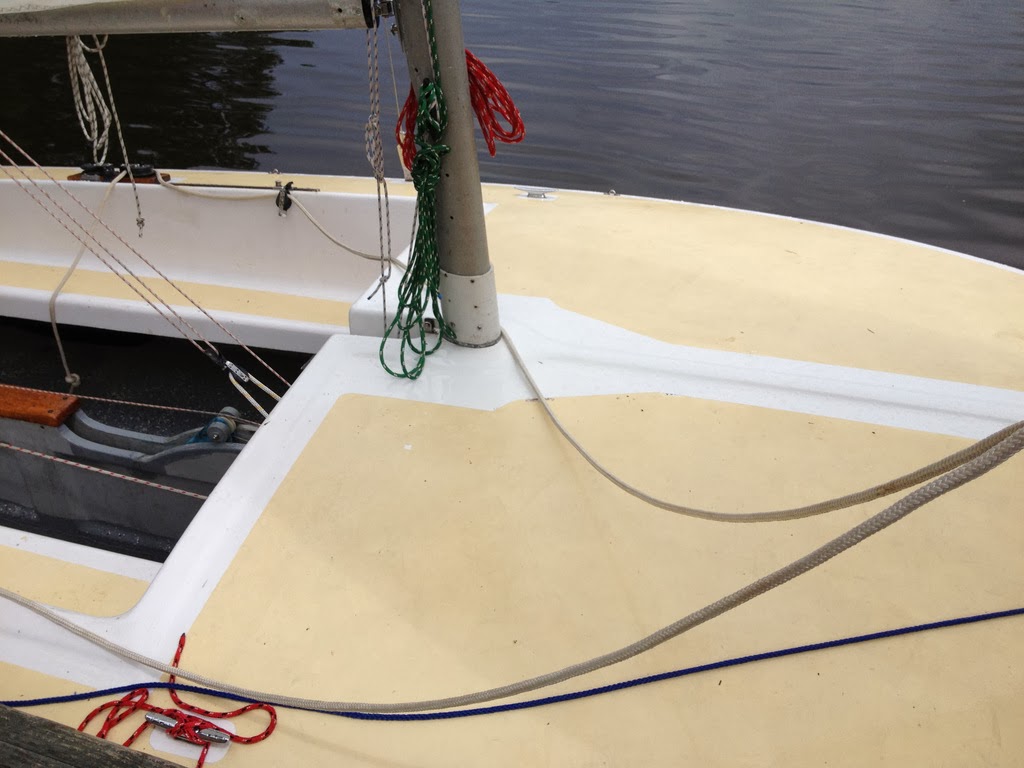 Southern Renaissance Man Flying Scot Mast Step Repair (the joys and