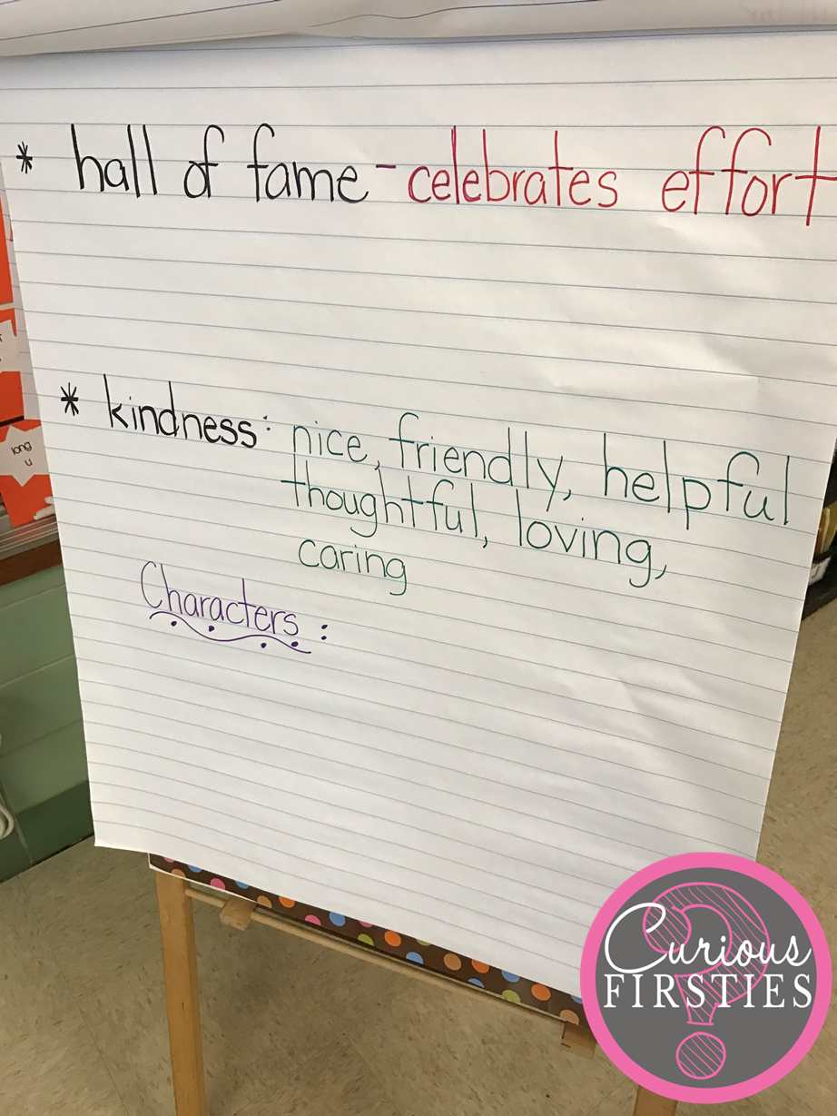 Reading Ritual Character Hall of Fame Adventures in Literacy Land