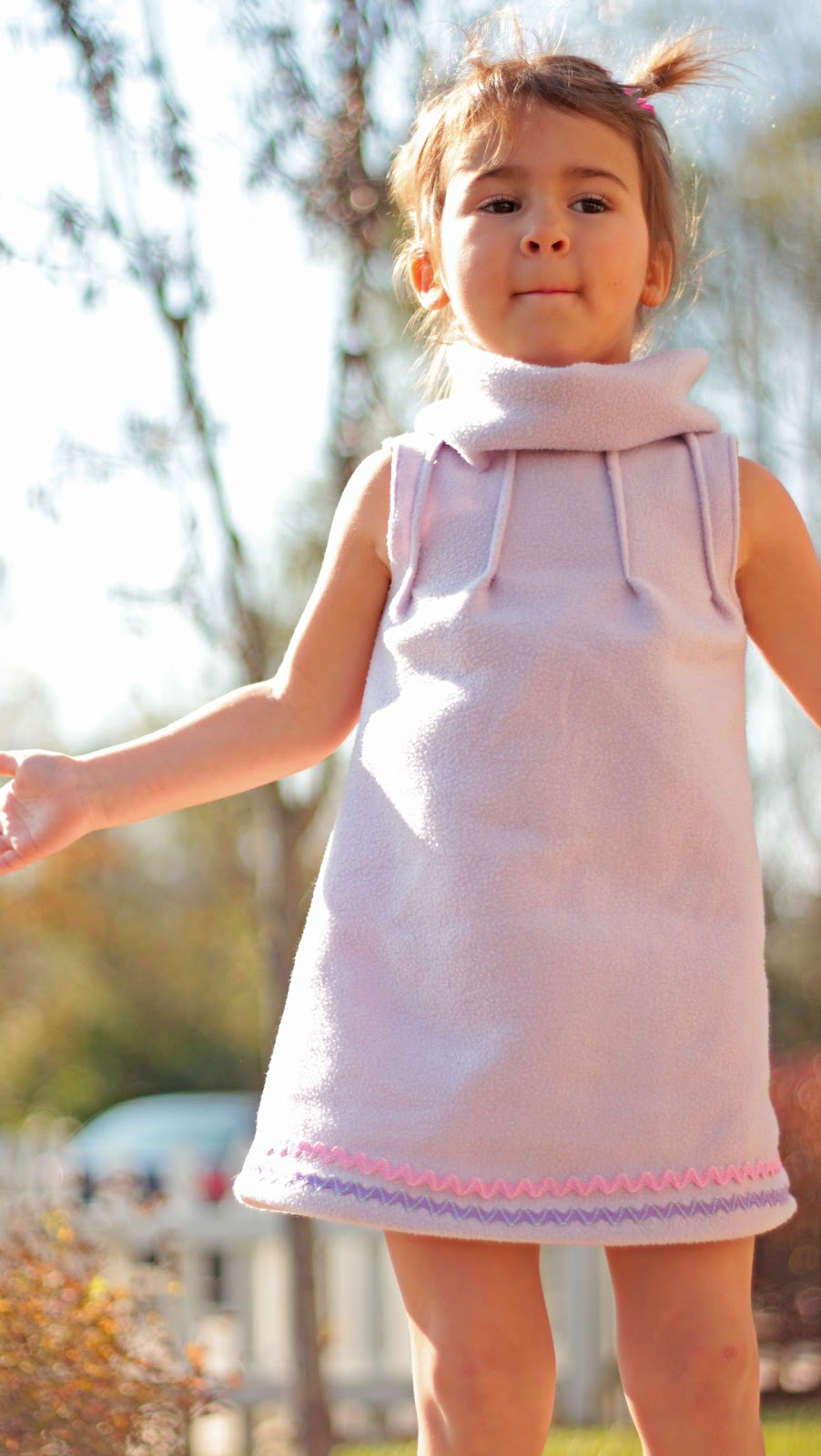 Refashion Coop Baby Blanket Dress