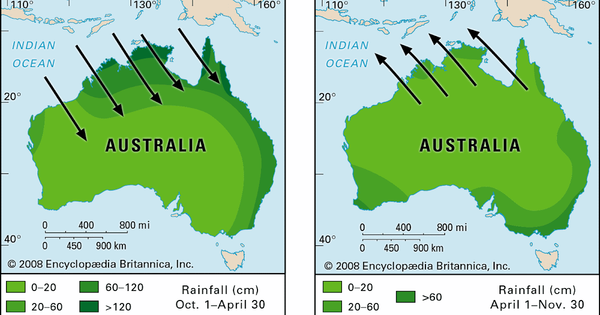 Bulan oktober-april angina muson bertiup dari asia ke australia menyebabkan terjadinya musim