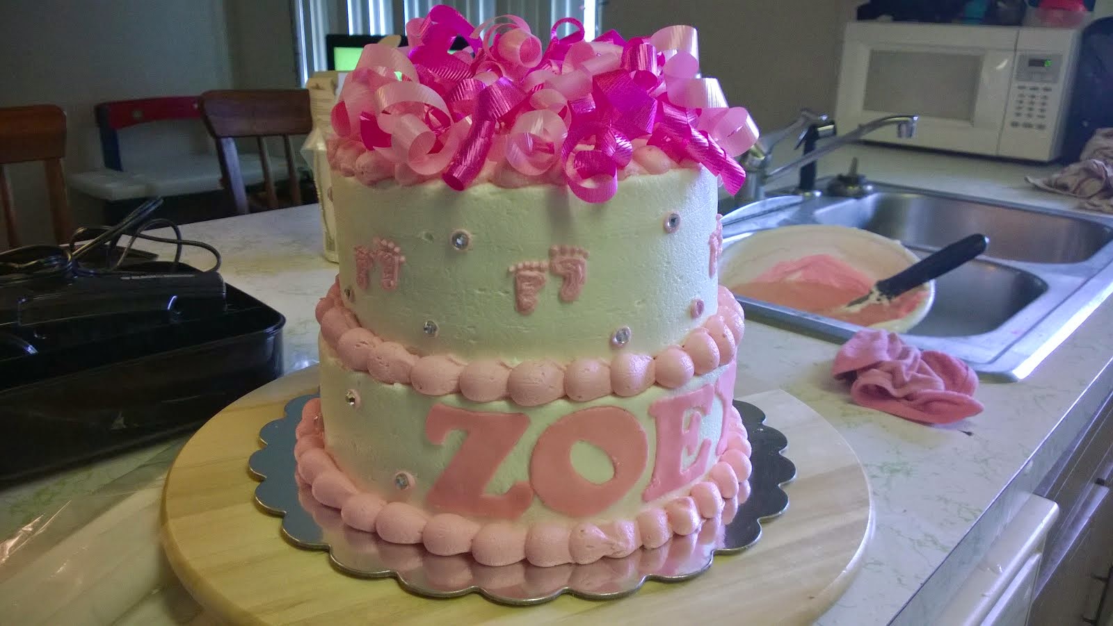 Zoey's 1st Cake