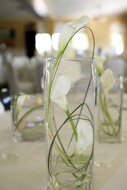 Sonal J. Shah Event Consultants, LLC: Modern Calla Lily Centerpieces