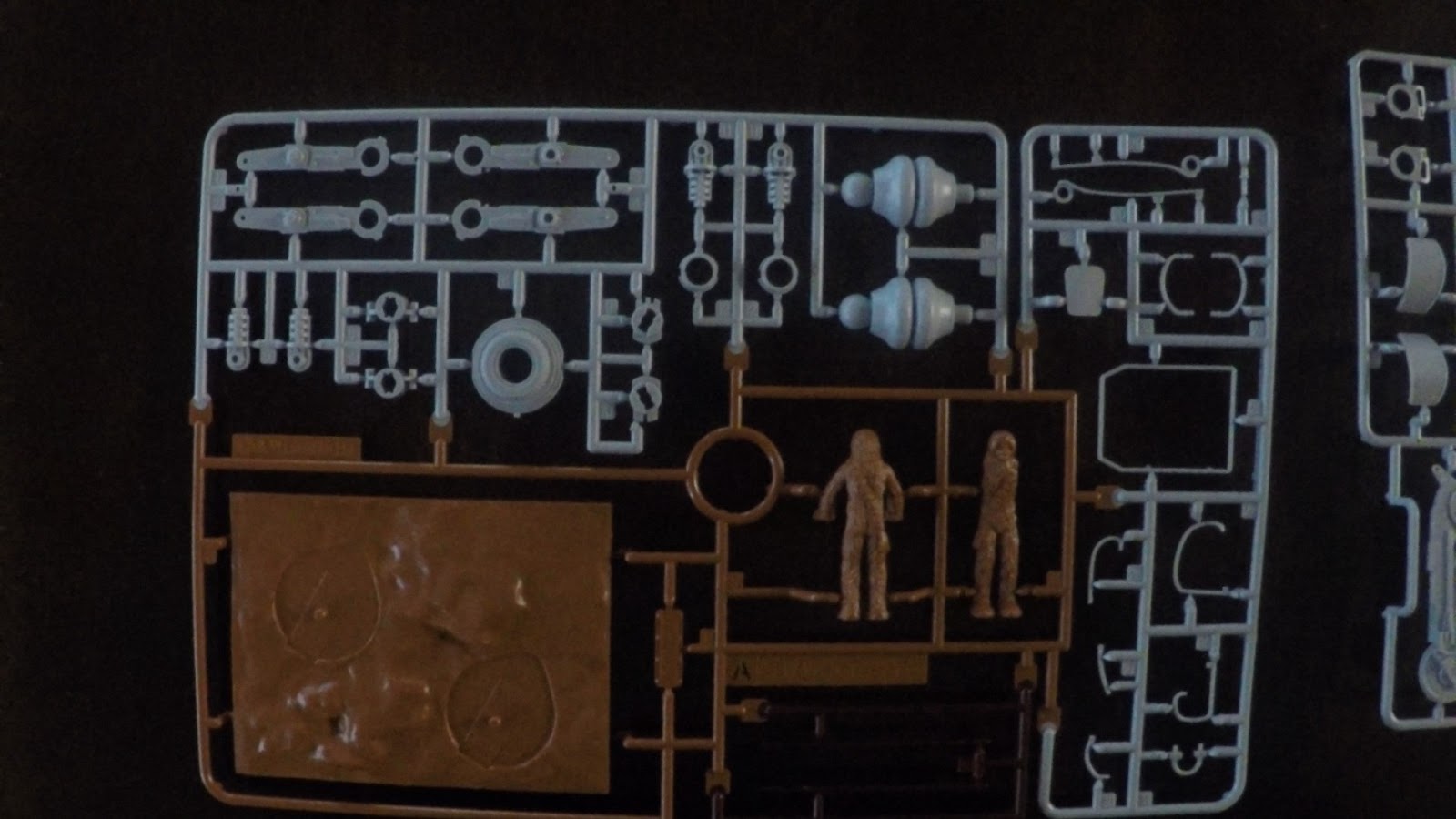 Bandai AT-ST Model Build: Pt. 1 Building the AT-ST Interior