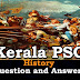Kerala PSC History Question and Answers - 25