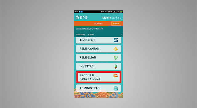 Cara Membuat VCN BNI Melalui Aplikasi BNI Mobile - Riswna.net