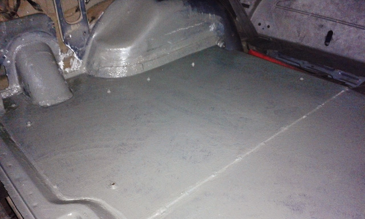Floor panel jeep xj #5