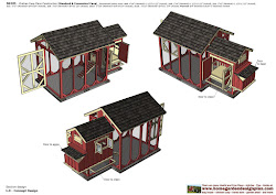 chicken coop plans ss101 construction build garden