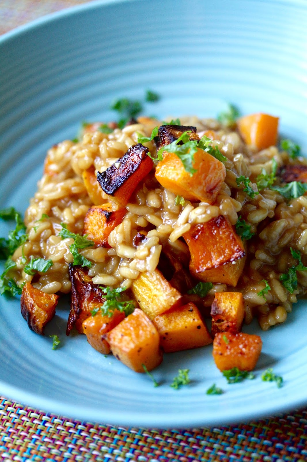 Smith&amp;#39;s Vegan Kitchen: Roasted Butternut Squash Risotto