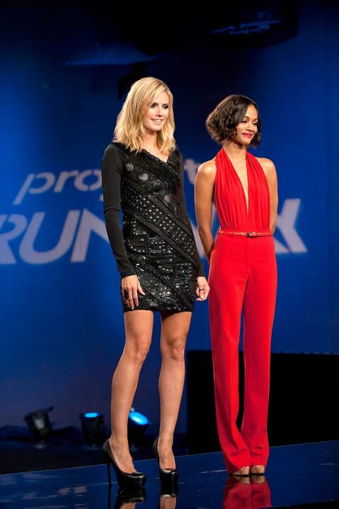 The House of Fabulous: Zoe Saldana On Project Runway