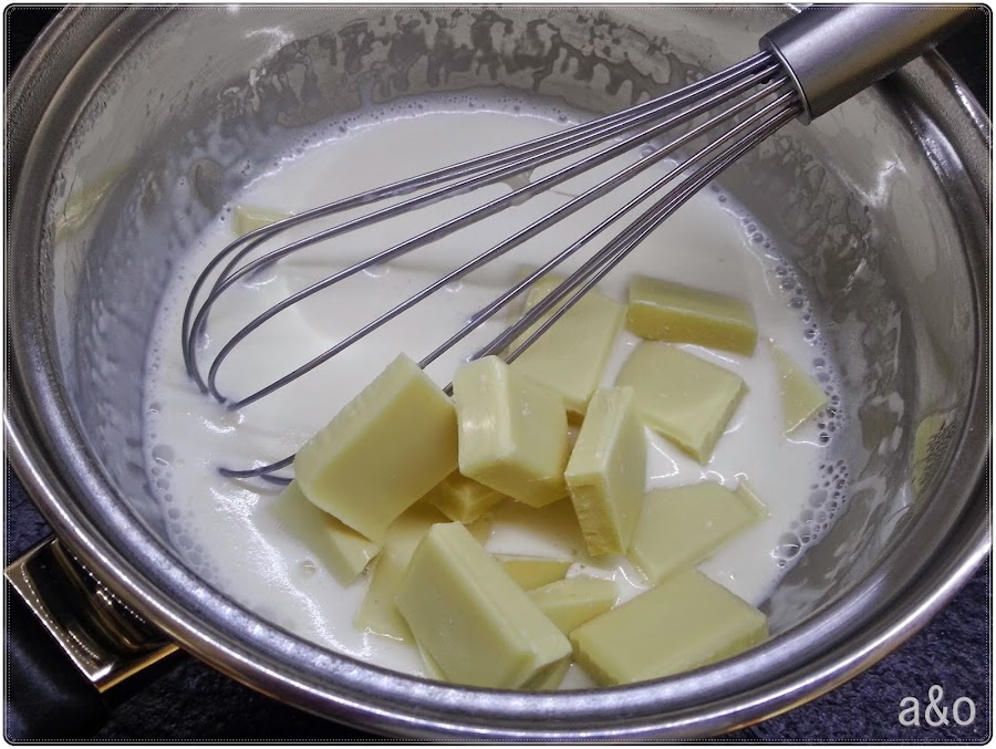 Tarta de dos chocolates