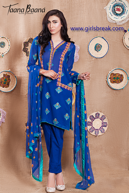 Taana Baana Eid Collection 2015 15% OFF www.igvv.blogspot.com