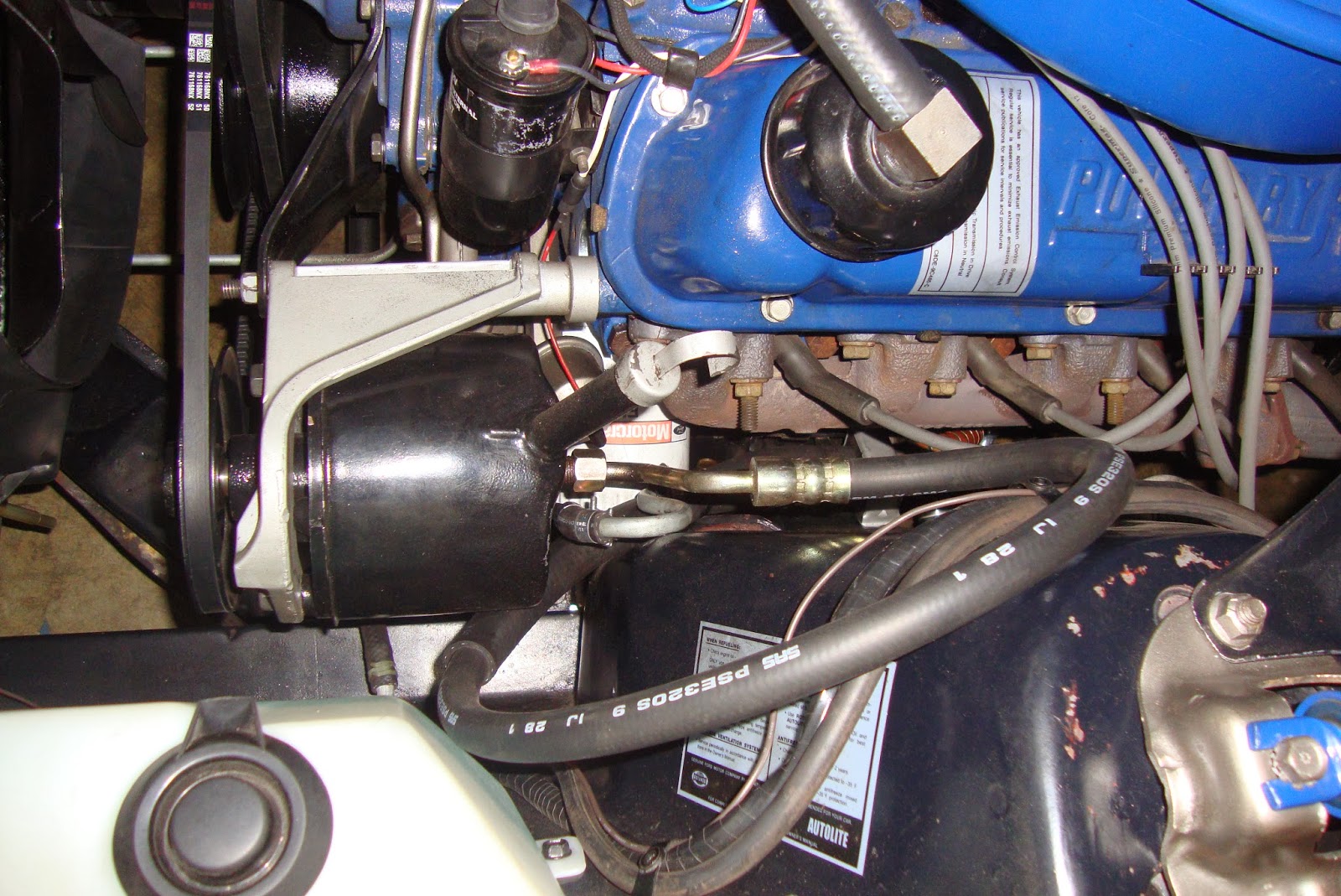 1967 Mustang Power Steering Hose Routing