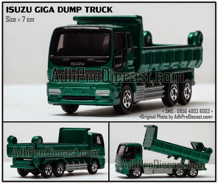 ADHPRO TOMTOMO Miniatur Truk Isuzu Giga  Dump Truck 