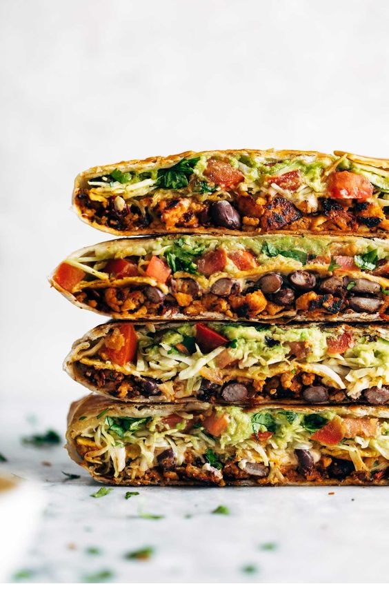 vegan crunchwrap supreme