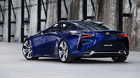 Lexus LF-LC Blue backside