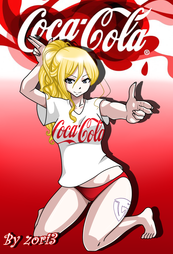 Coca Cola Anime Girls.