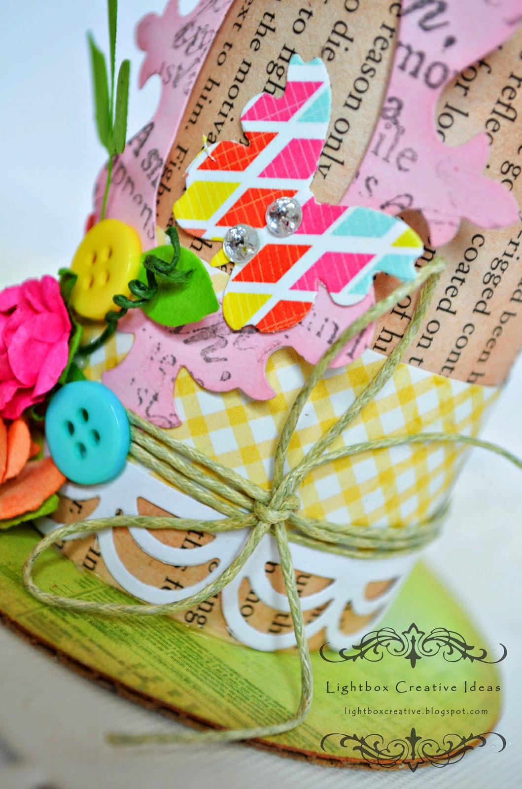 Lightbox creative Ideas Pin Cushion spool