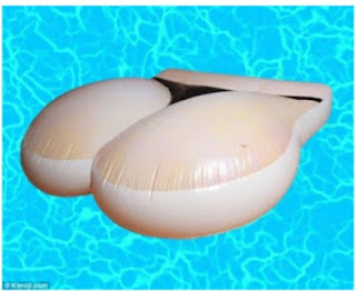 Kim Kardashian butt float