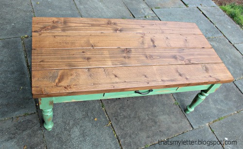 Diy Coffee Table With Drawer Jaime Costiglio