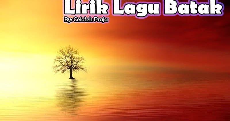 Lirik Lagu Bunga Nabontar Na Hulehoni Tu Ho Nirwana Trio