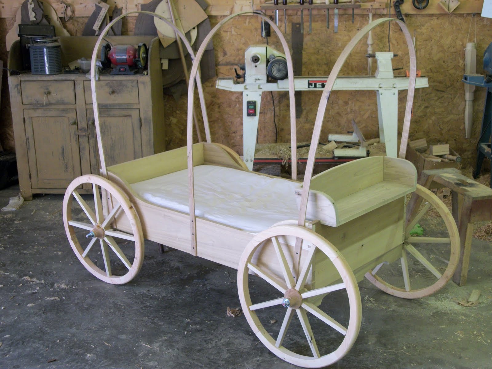 Letters from the Chair Making a Wagon Wheel