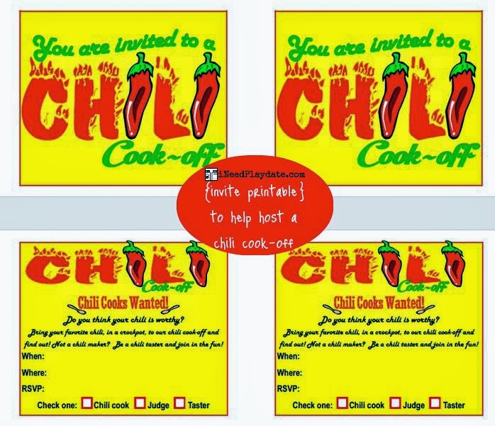 Hosting A Chili Cook Off In 5 Easy Steps With Printables INeed A Playdate