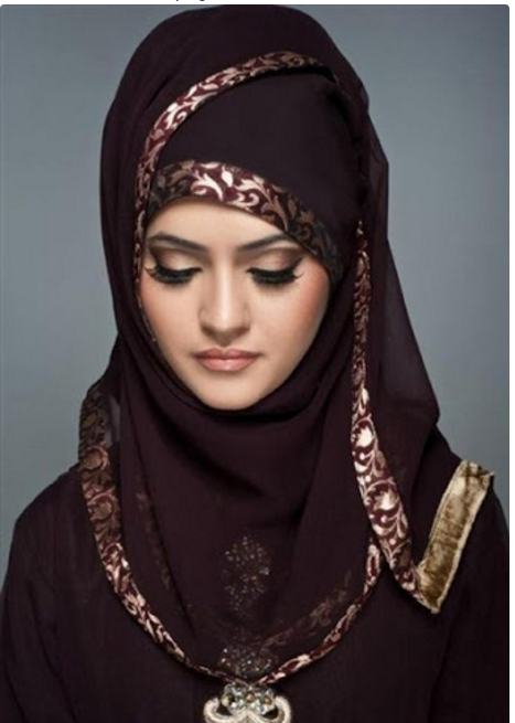 3 Model Hijab Pesta  Terpopuler di Indonesia dan Malaysia 