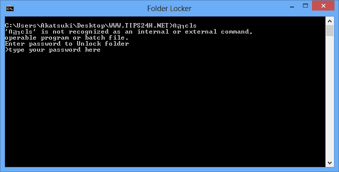 Khóa thư mục không cần phần mềm trên Windows 7 | 8