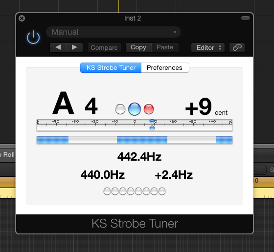 Strobe Tuner for Synthesizer Pitch Tuning MFox's Hideout