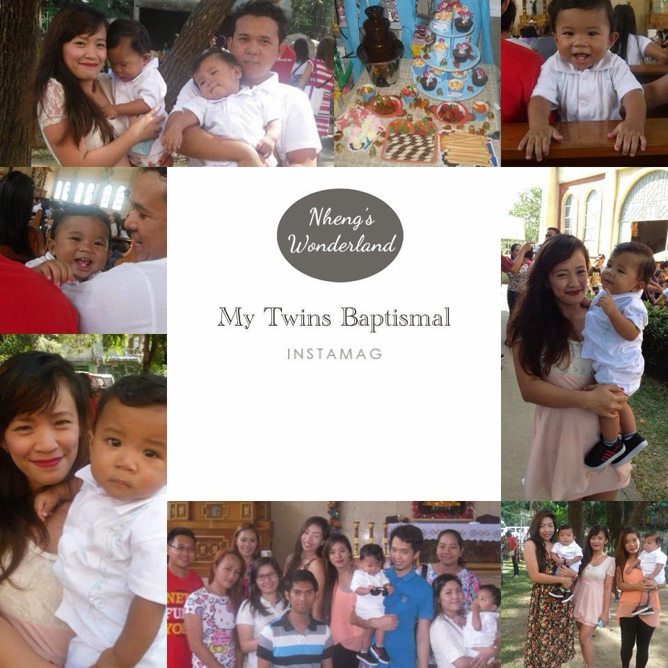 My Twin's Baptismal on a Budget