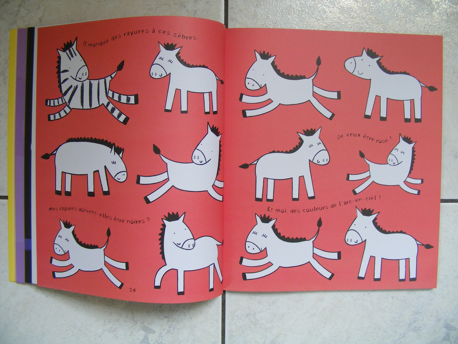 Les lectures de Mathilde Mon grand livre de coloriage / Éditions Usborne