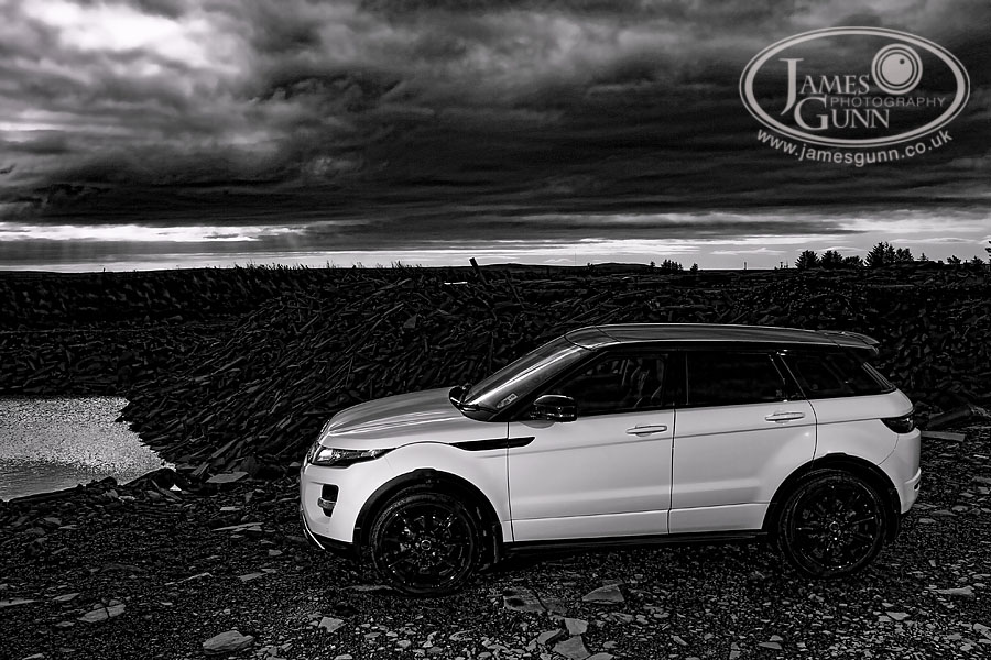 James Gunn Photography Top Spec Range Rover Evoque