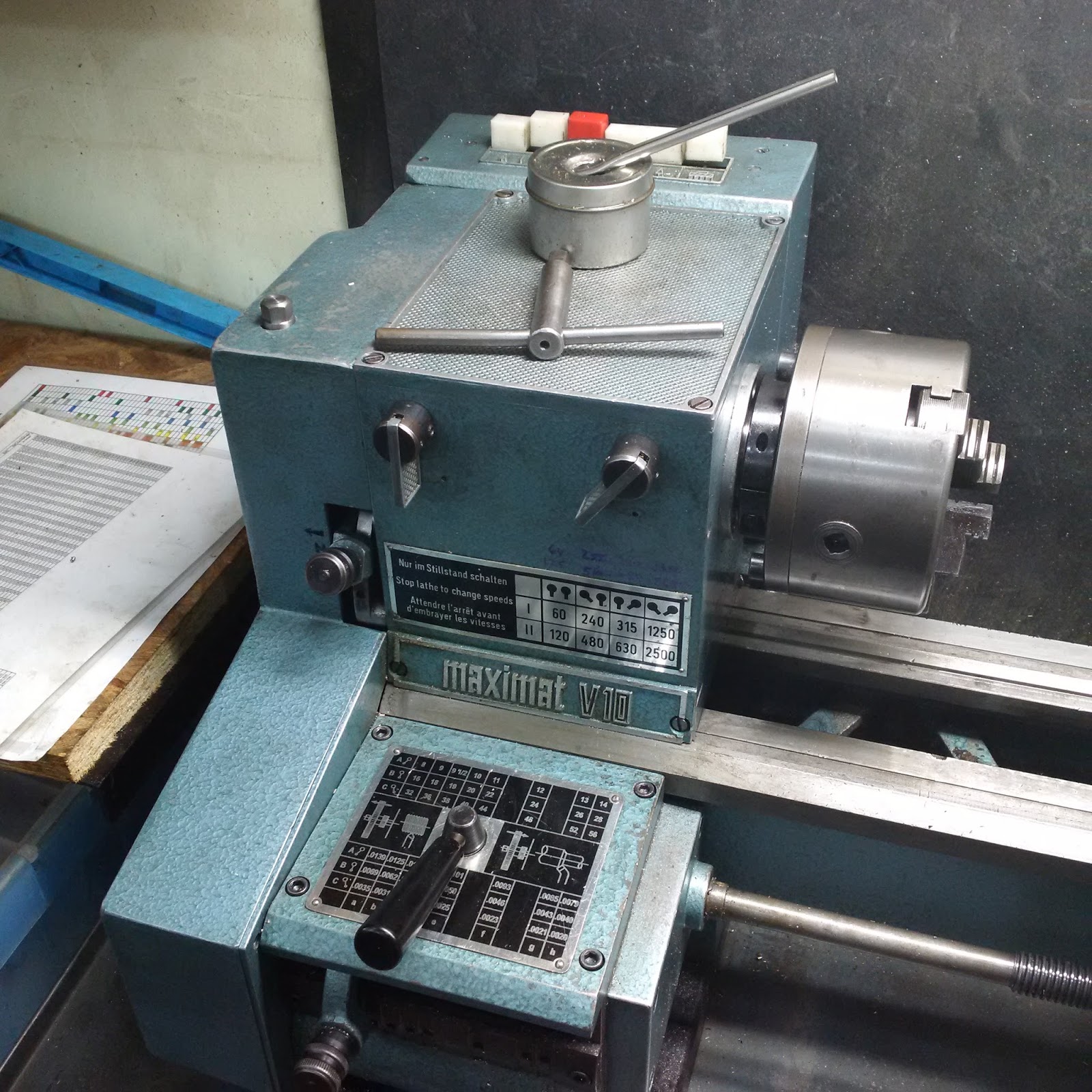 Another Day Another Project Spindle Lock For My Emco Maximat V10 Metal